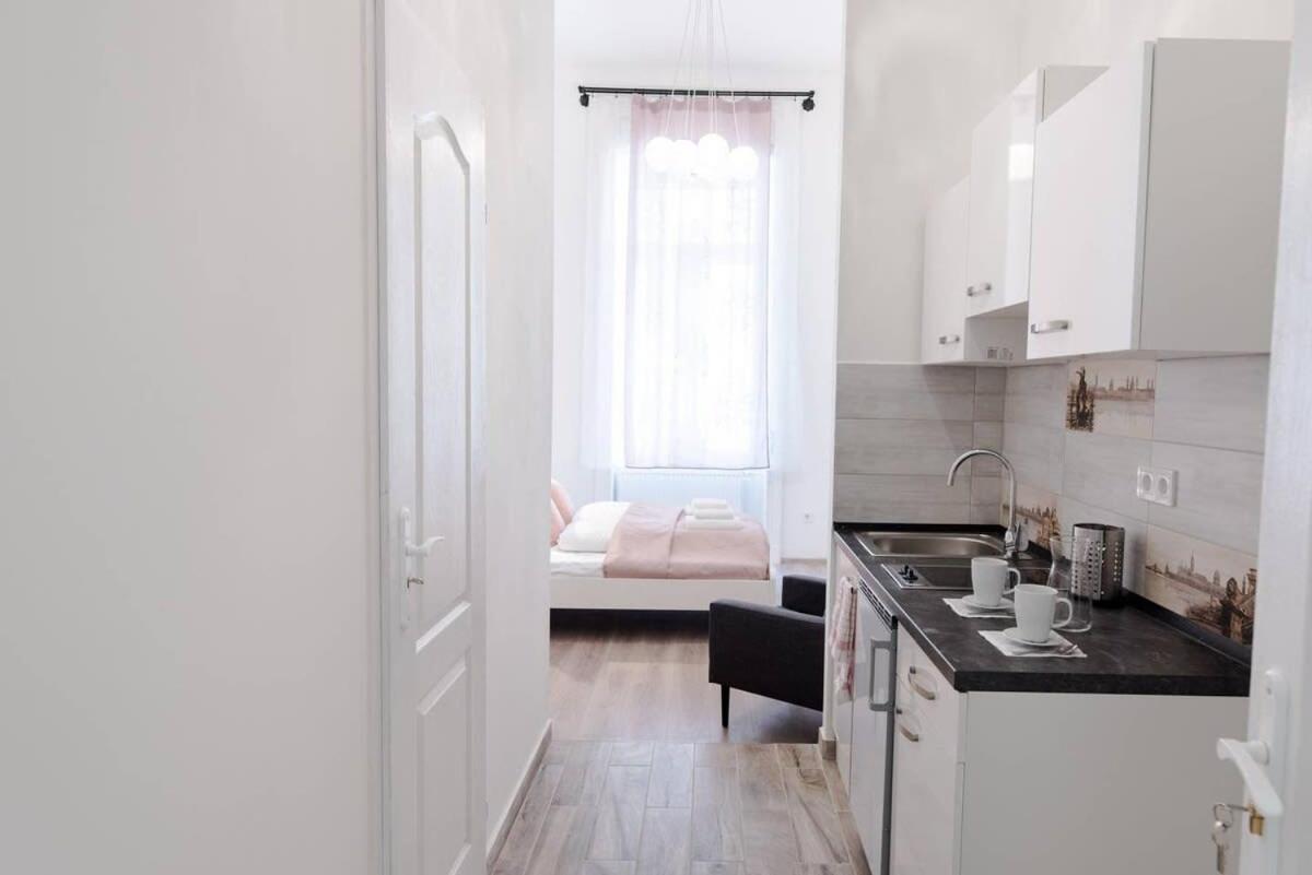 Brand New Studio With Aircon In The Center Budapest Bagian luar foto